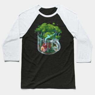 Cozy Forest in a Mug Baseball T-Shirt